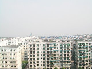 武漢市内の一般的な住宅