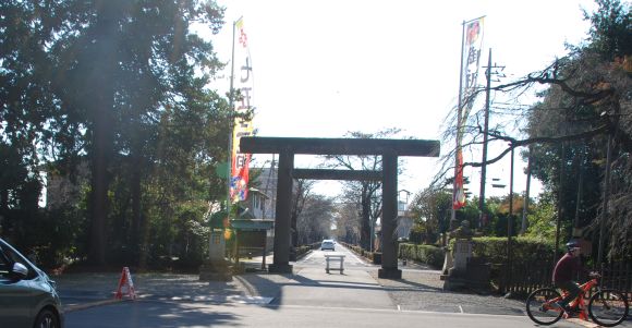 乃木神社への参道